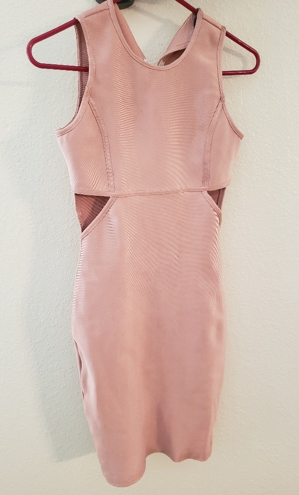 Blush pink dress